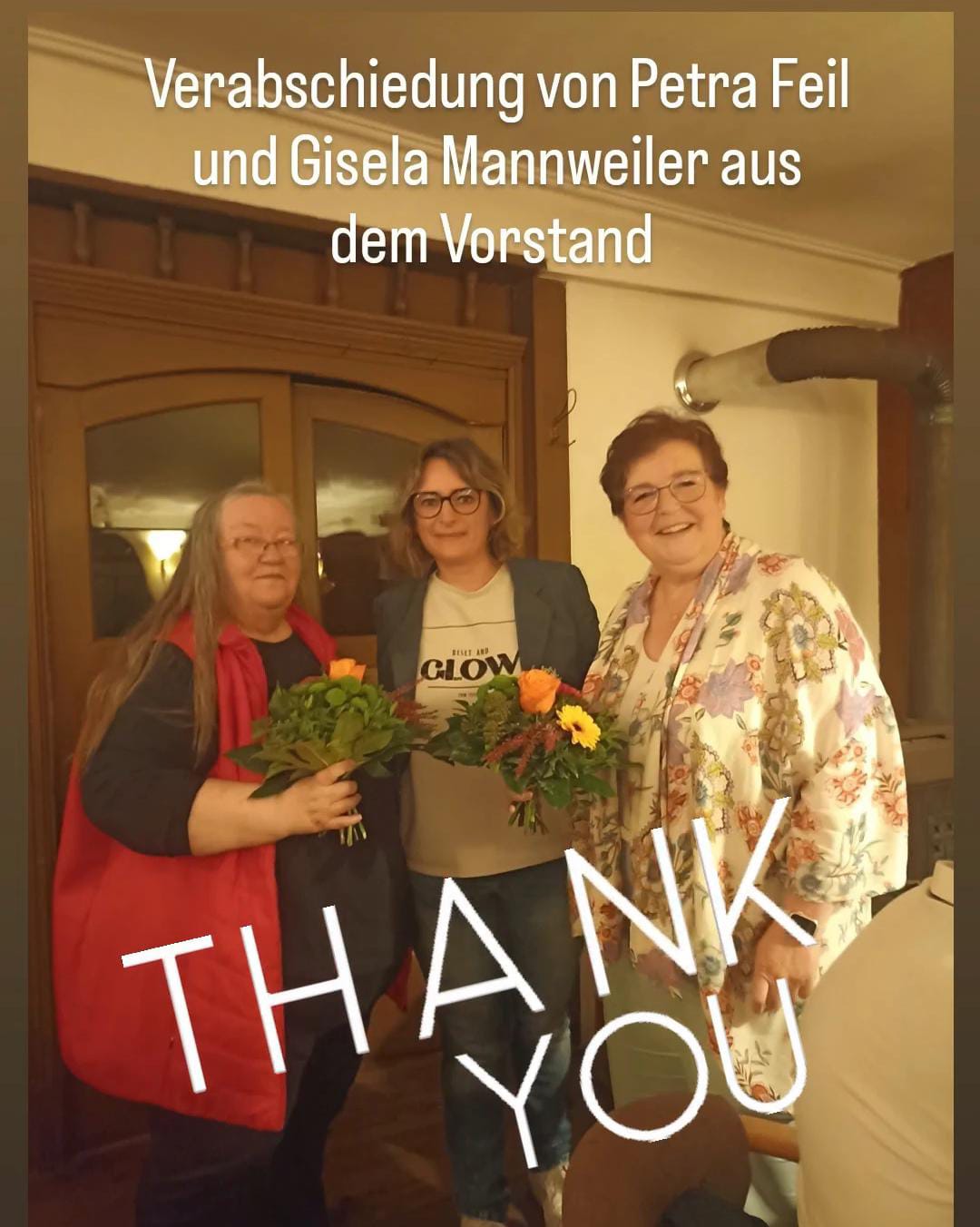 Verabschiedung von Petra Feil und Gisela Mannweiler aus dem Vorstand